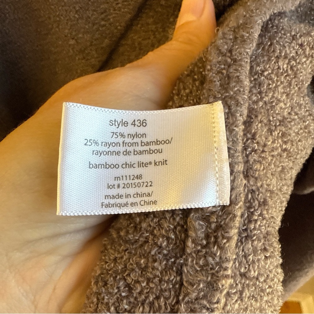 Barefoot Dreams Women's Open Front Cardigan L XL - Picture 5 of 9